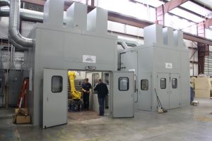 Gas turbine HVOF & plasma booths